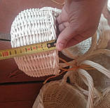 Кошик середній "Болерка" білий, фото 2