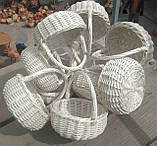 Кошик середній "Болерка" білий, фото 4