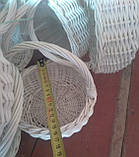 Кошик середній "Болерка" білий, фото 5