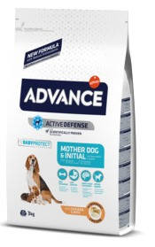 Advance Mother Dog & Initial для вагітних собак, які годують, і цуценят усіх порід із куркою та рисом, 3 кг