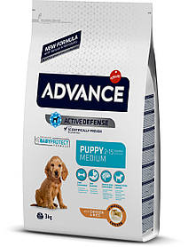 Advance Dog Medium Puppy для цуценят середніх порід із куркою та рисом, 3 кг