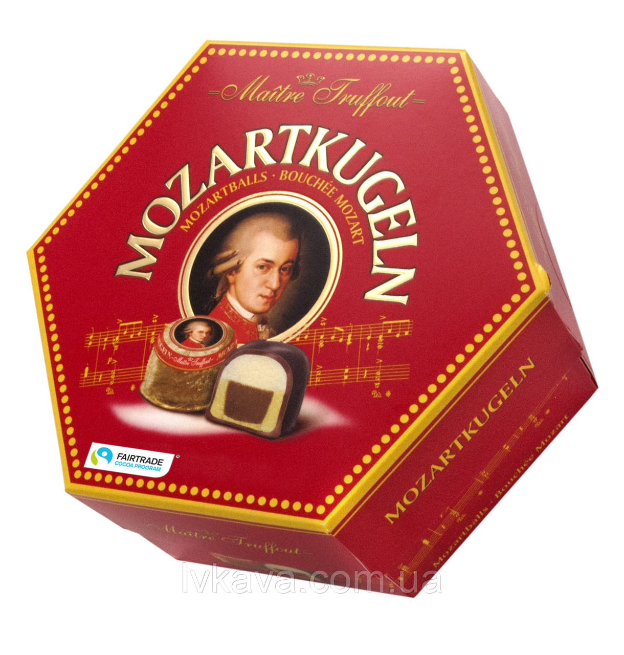 Цукерки праліне Mozartkugeln Maitre Truffout , 300 гр