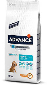 Advance Dog Medium Puppy для щенят середніх порід з куркою та рисом, 12 кг