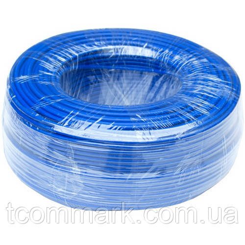 Купить Провод гибкий марки H05V-K (ПВ-3) 1,0мм.кв., синий, в коробке ...