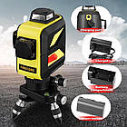 Лазерний рівень FIRECORE 3D F93TR 12 ліній + ТРЕНОГА + КРОНШТЕЙН ➜ КРАСНІ промені ➜ МАКСИМАЛЬНА КОМПЛЕКТАЦІЯ, фото 3