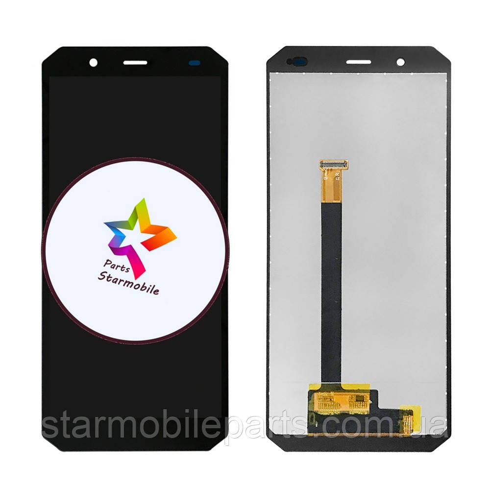 Дисплей Nomu V18 Plus + сенсор чорний, фото 1