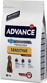 Advance (Едванс) Dog Sensitive Lamb & Rice корм для дорослих собак, 3 кг