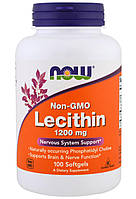 Now Lecithin 1200 mg 100 softgels