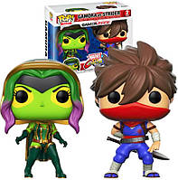 Набор фигурок Funko Pop Гамора против Страйдера Games Marvel vs. Capcom GAMORA vs. STRIDER 10см M GS2 pack