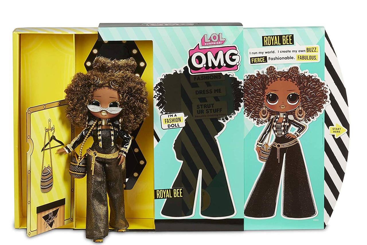 Лялька з аксесуарами Королева Бджілка L.O.L. Surprise O.M.G. Royal Bee Fashion (560555)