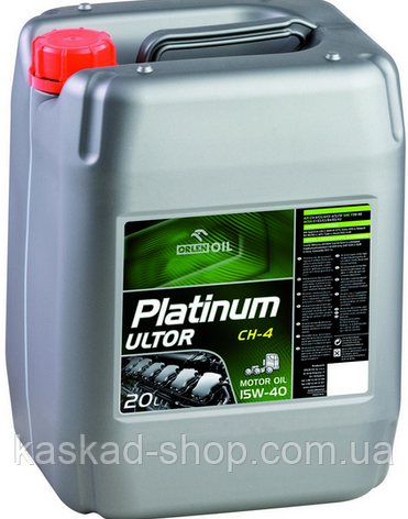 Масло Platinum Ultor CH-4 15W-40 /20л/, фото 1