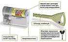 Циліндр Abloy Protec 2 HARD 113 (52х61) Cr загартований ключ-тумблер, фото 3