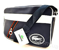 Сумка Lacoste hana dark blue 23x35x10.