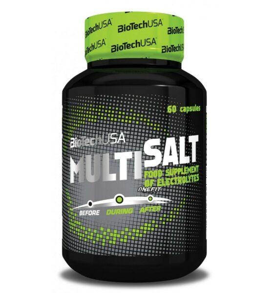 Сольові капсули з електролітами BioTech MULTI SALT 60 капсул