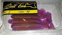 Силікон Ніндзя 3" сьедобный "Gold fish" color 41