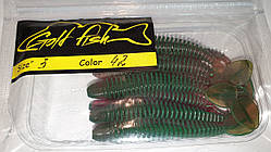 Силікон Ніндзя 3" сьедобный "Gold fish" color 42