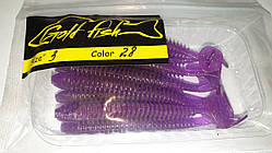 Силікон Ніндзя 3" сьедобный "Gold fish" color 28