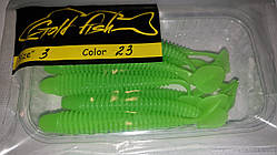 Силікон Ніндзя 3" сьедобный "Gold fish" color 23