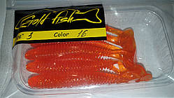 Силікон Ніндзя 3" сьедобный "Gold fish" color 16