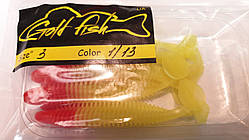 Силікон Ніндзя 3" сьедобный "Gold fish" color 1/13