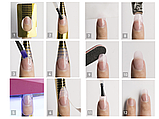 Набір для нарощування нігтів UV Gel YRE Матово-рожевий, 15г, фото 2