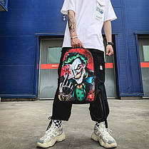 Шкільний тканинний рюкзак крутими принтами, фото 3