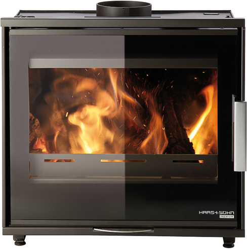 Камін для дачі тривалого горіння Haas+Sohn Levi fireplace