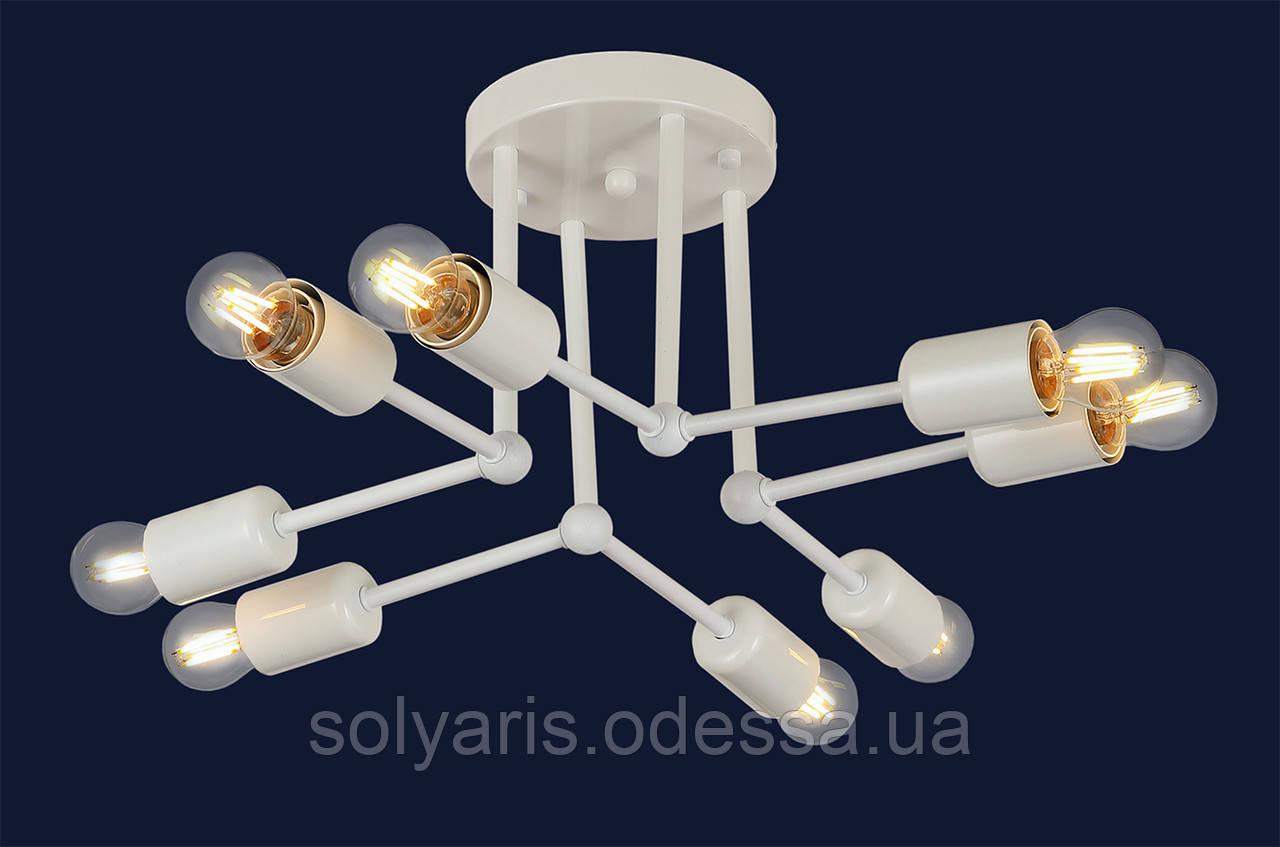Люстра лофт 761ZJ08-8 BWH