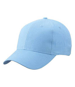Матова 6 панельна кепка U, MLBL Небесно-Блакитний
