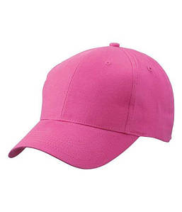 Матова 6 панельна кепка U, MPNK Малиновий