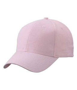 Матова 6 панельна кепка U, MROS Троянда