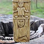 Збручанський ідол- статуетка з дерева, 37 см, фото 3