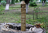Збручанський ідол- статуетка з дерева, 37 см, фото 6