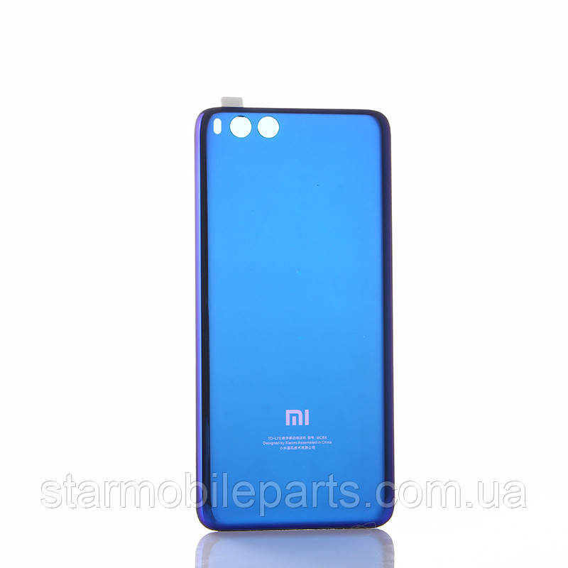 Задня кришка (Задня панель) корпусу для мобільного телефону Xiaomi Mi Note 3, голуба/blue, фото 1