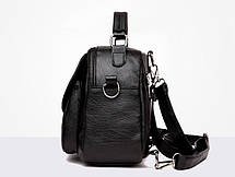 Рюкзак-сумка з тисненням і красивою застібкою, фото 5