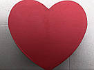 Подарункова картонна коробка Серце 250*200*100 мм Червоний, фото 4