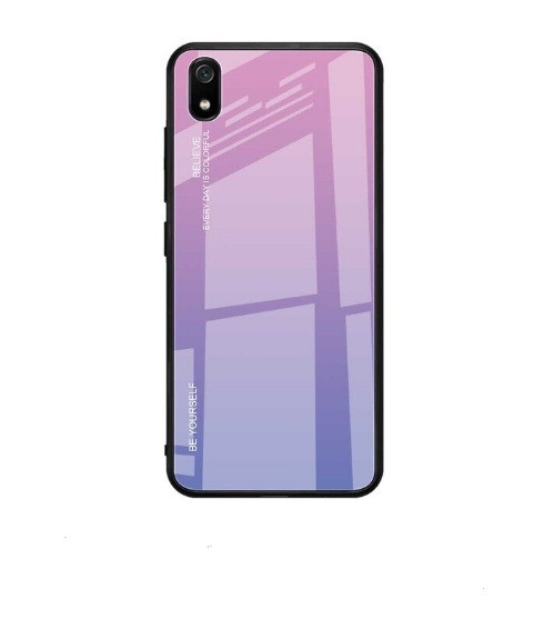 Чохол Gradient для Huawei Y5 2019 Pink-purple