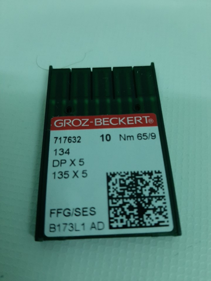 Иглы Groz-Beckert DBx1 № 65 - FFG-SUK промышленных швейных машин - фото 1 - id-p1705670379