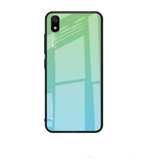 Чохол Gradient для Huawei Y5 2019 Green-blue