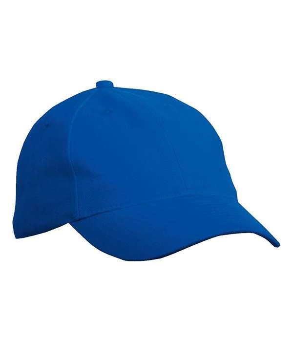 6-панельна кепка з м'якою підкладкою Яскраво-Синій, фото 1