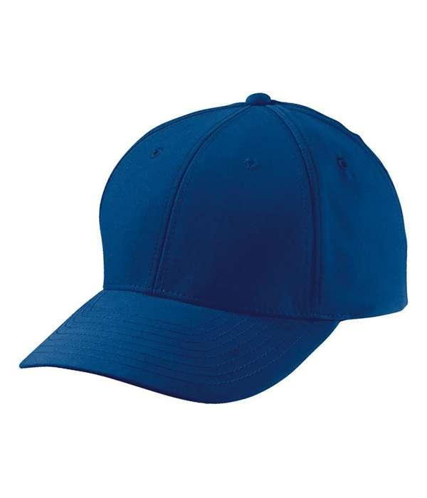 Персикова кепка з 6-ти панелей Темно-Синій, фото 1