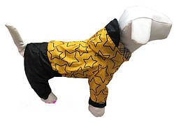 Дощовик комбінезон для собак "Зірки".