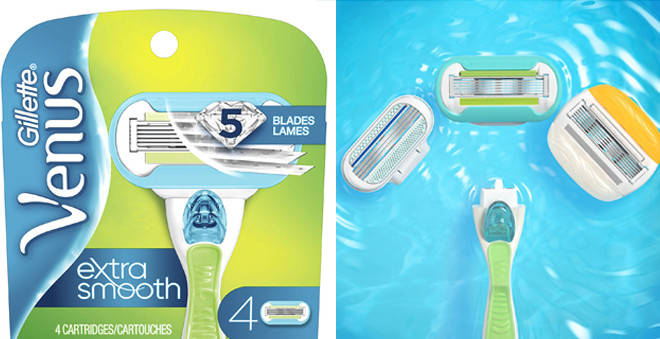 Купить Лезвия Gillette Venus Extra Smooth 4 шт, цена 358 грн — Prom.ua ...