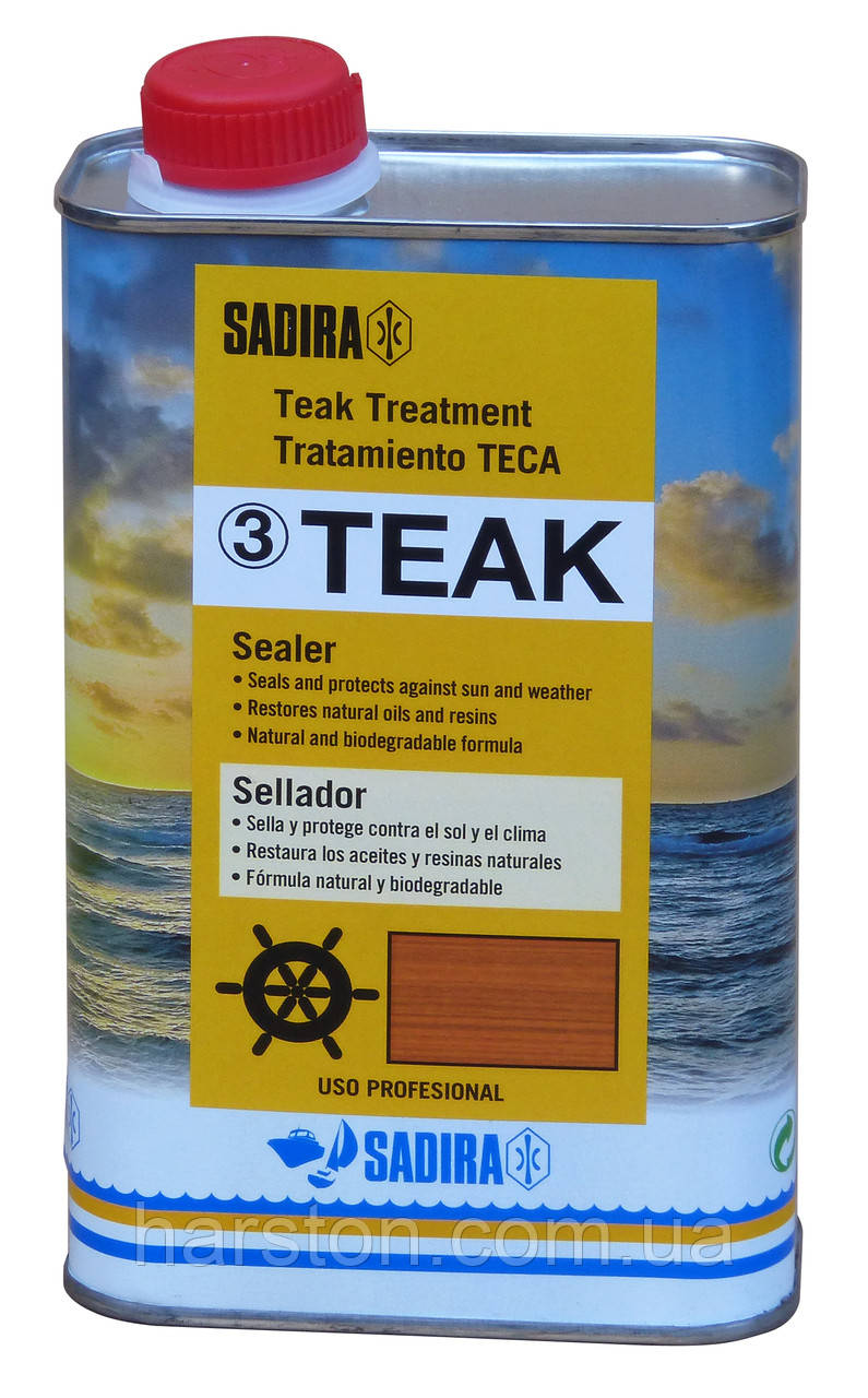Пропитка для тика (Тиковое масло) Sadira Teak Treatment 3, 1 л: продажа ...