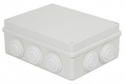 Монтажна коробка E.Next 200x155x80мм, IP65, для силових та слабострумових мереж