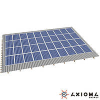 Система креплений для солнечных панелей на крышу на 40 панелей