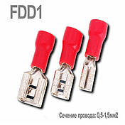 Конектор плоский FDD1,25-110 (0,5-1,5 / 2,8) - мама, фото 3