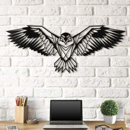 Картина з дерева Decart Eagle 80х35 см E1001