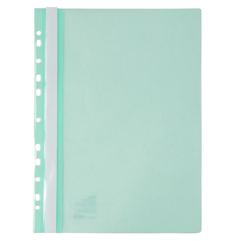 Швидкозшивач А4 з перфорацією мятний Axent 1318-18-A, 42291, фото 1