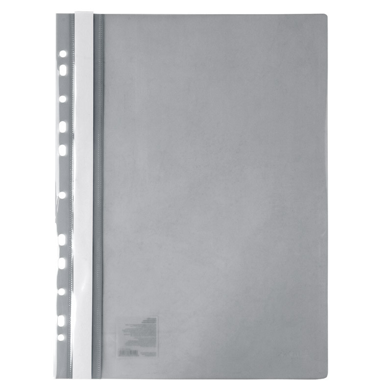 Швидкозшивач А4 з перфорацією сірий Axent 1318-12-A, 42289, фото 1
